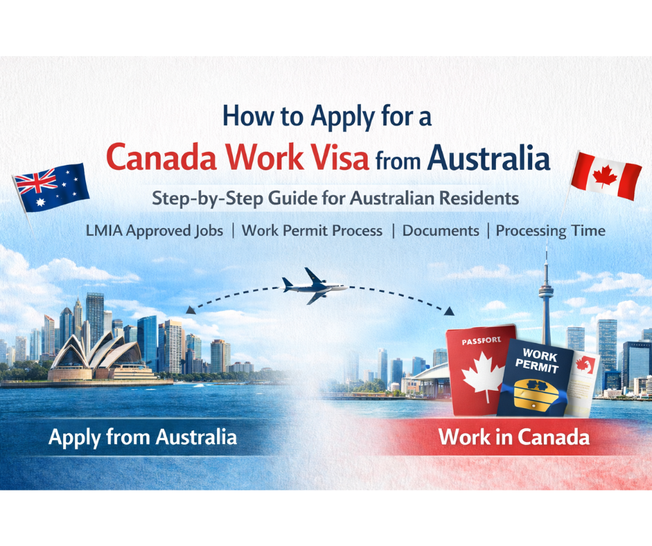 How to Apply for a Canada Work Visa from Australia