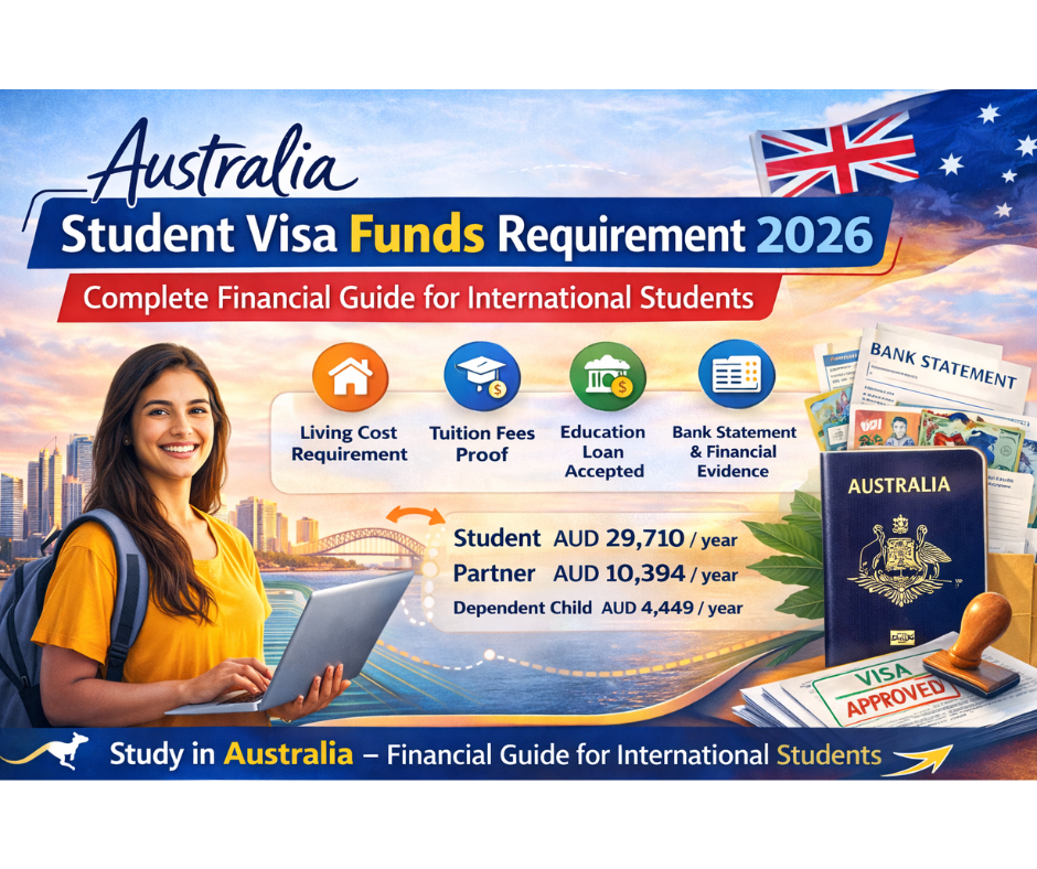  Australia Student Visa Funds Requirement 2026: Complete Financial Guide for International Students