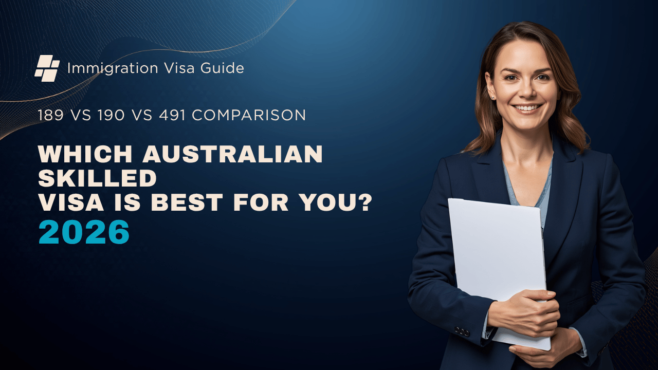 Subclass 189 vs 190 vs 491 Visa: Which Australian Skilled Visa Is Best for You in 2026?